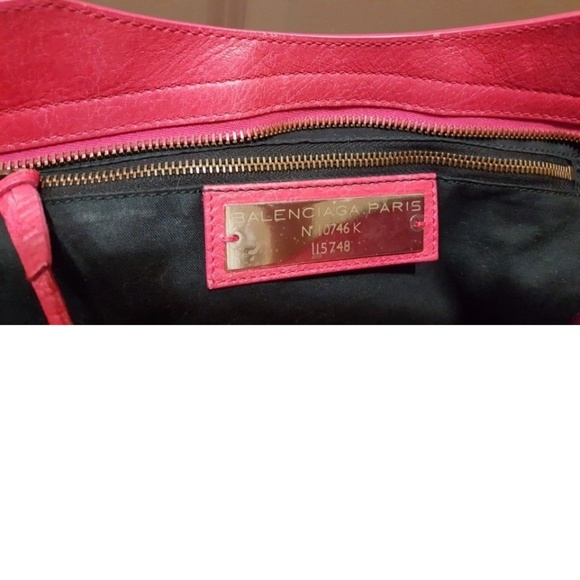 BALENCIAGA CLASSIC CITY BAG HOT PINK - Picture 5 of 8
